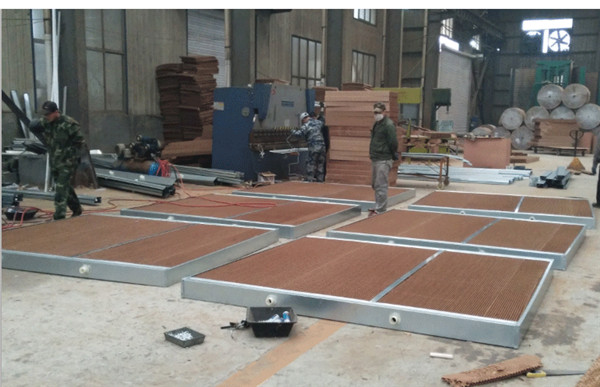 溫室大棚的溫度調節器：降溫水簾