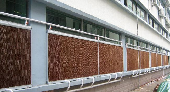 高效節能的水簾降溫特點！